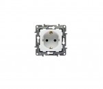 Legrand Niloé 2P+F csatlakozóaljzat, csavaros, fehér